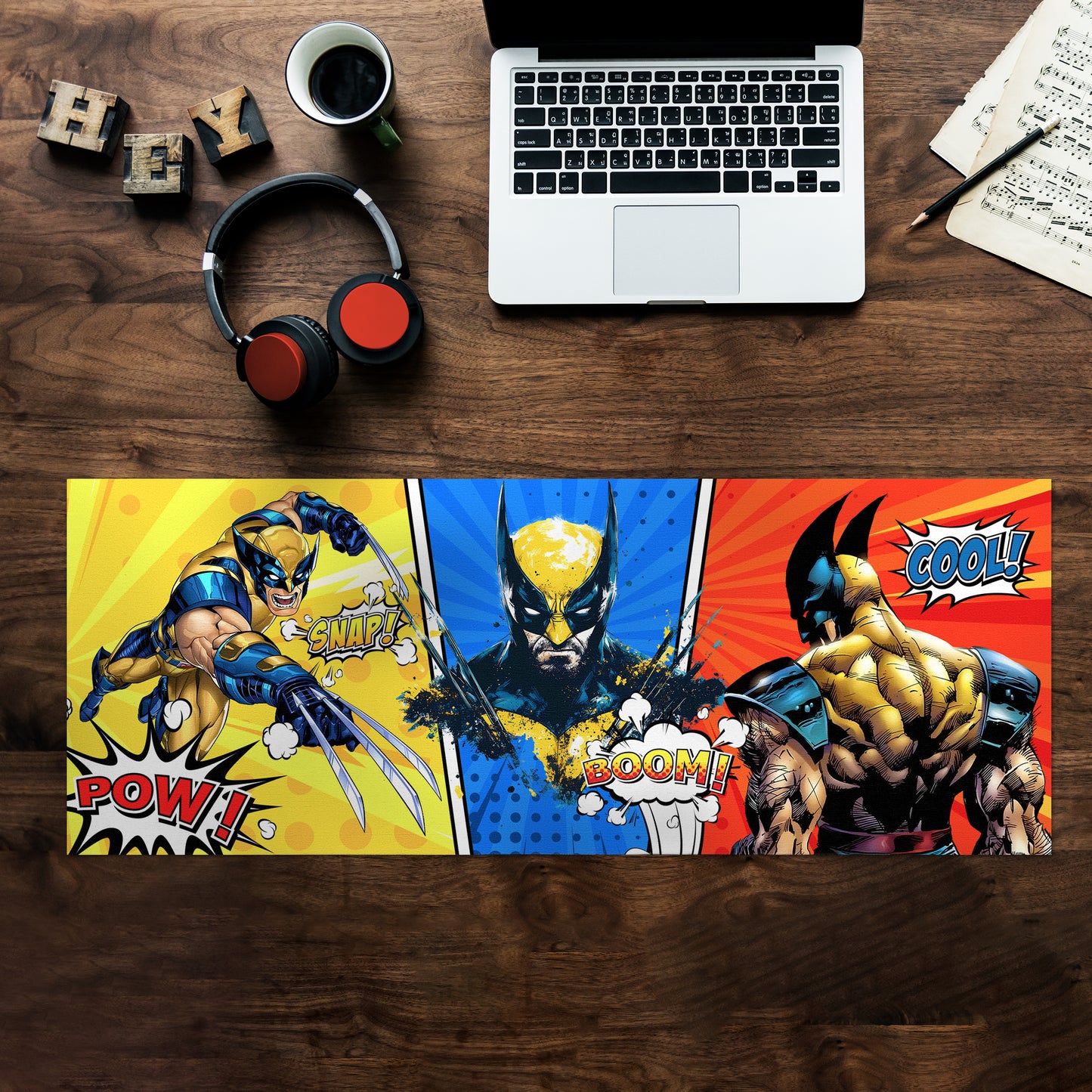 Feral Instinct Desk Pad