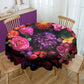 Festival Of Flowers Round Tablecloth