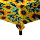 Field of Sunflowers Square Tablecloth