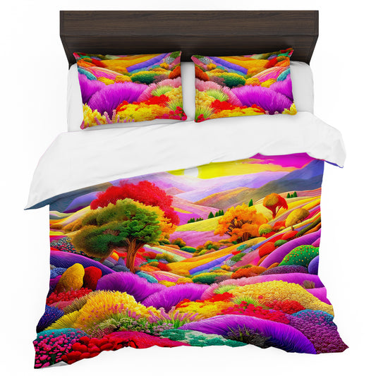 Field of Dreams Duvet Cover Set