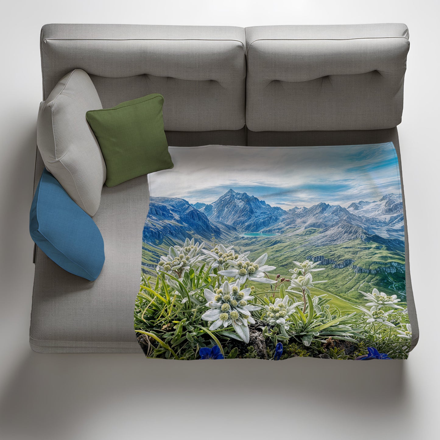 Fields of Glory Light Weight Fleece Blanket
