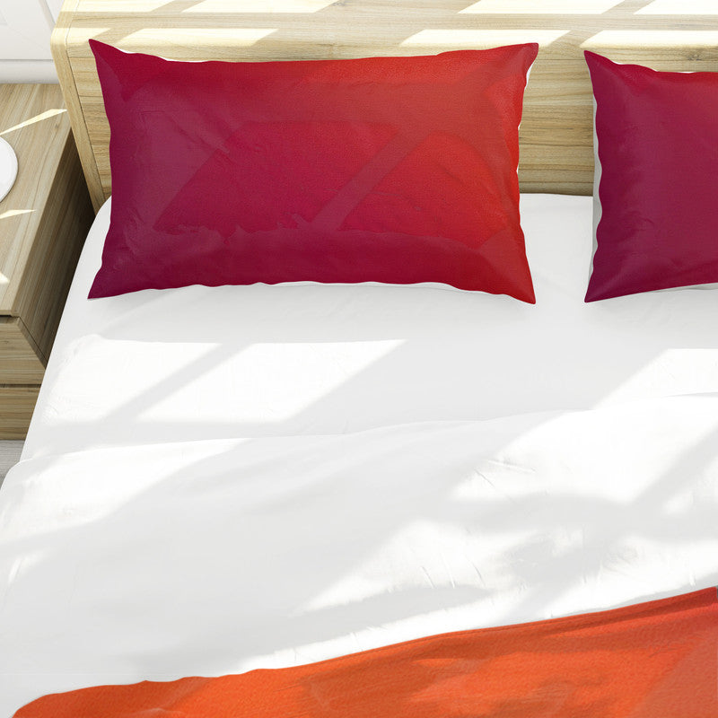 Fiery Ombre Duvet Cover Set