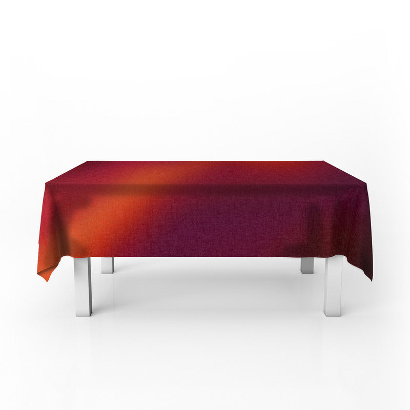 Fiery Ombre Rectangle Tablecloth