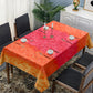 Fiery Art Rectangle Tablecloth