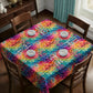 Fiery Foliage Square Tablecloth
