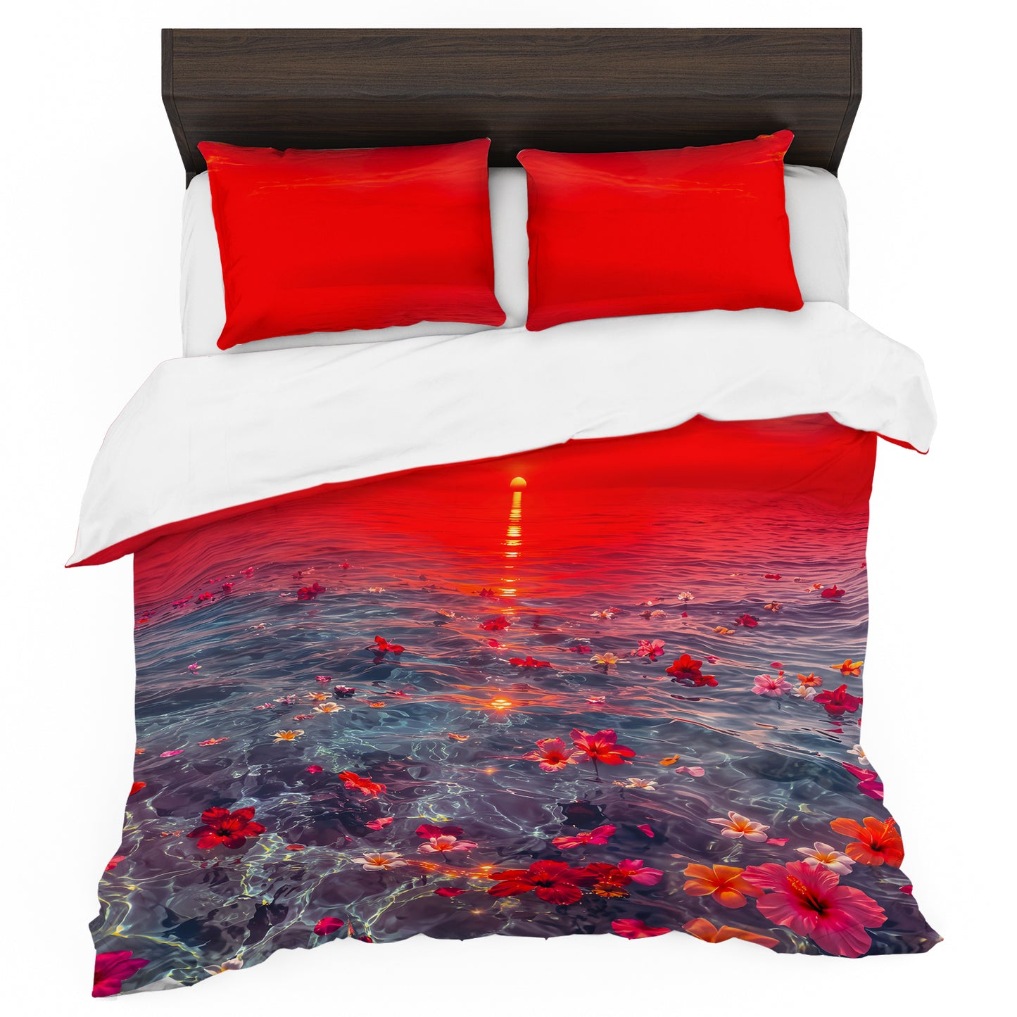 Fiery Paradise Duvet Cover Set