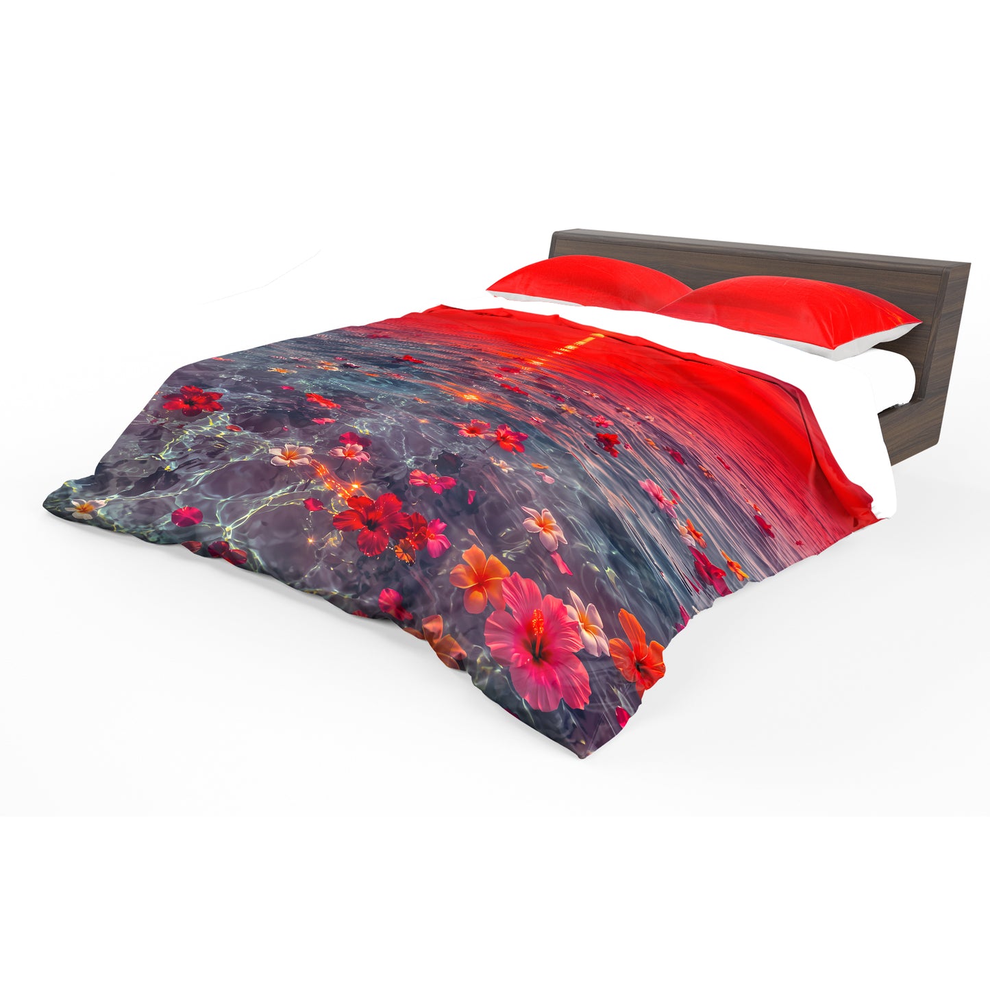 Fiery Paradise Duvet Cover Set