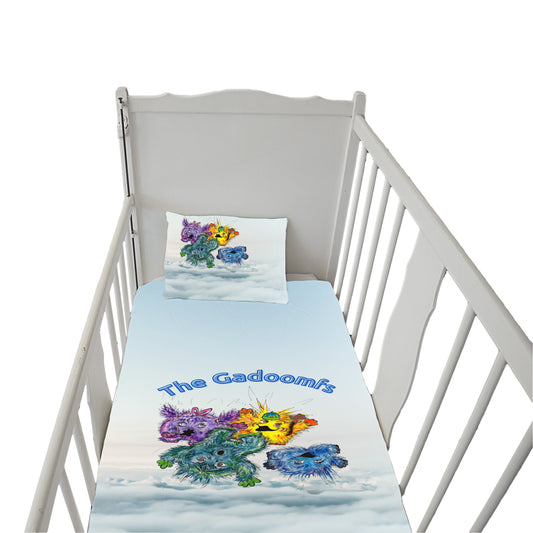 Gadoomfs Above the Clouds Cot Duvet Set By Fifo