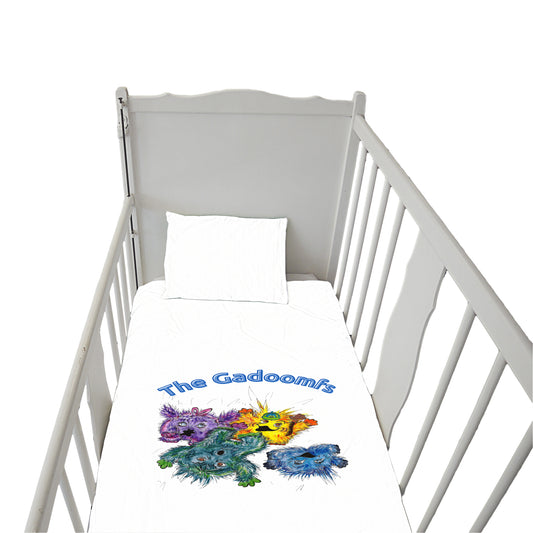 Gadoomfs on White Cot Duvet Set By Fifo