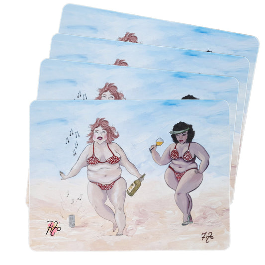 SPECIAL: Beach Bikini Party Placemats by Fifo