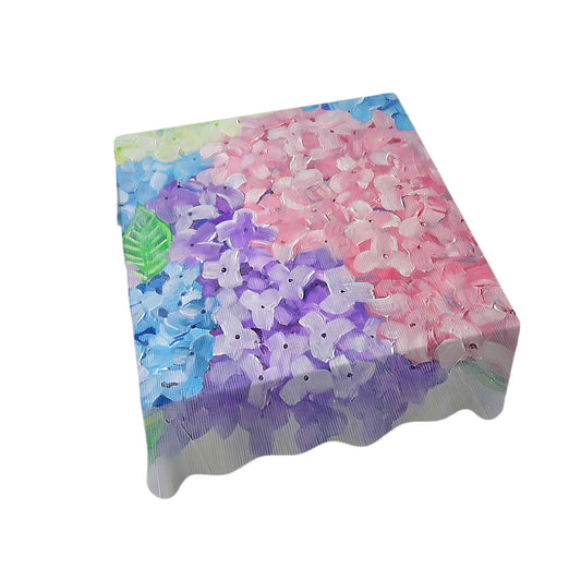 Hydrangeas By Jinge for Fifo Square Tablecloth