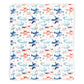 Fighter Plains Baby Fleece Blanket