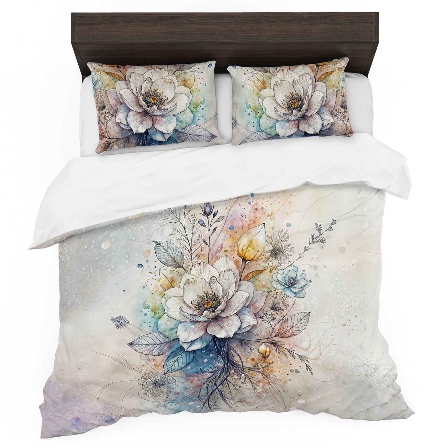 Feather Pen Duvet Cover Set