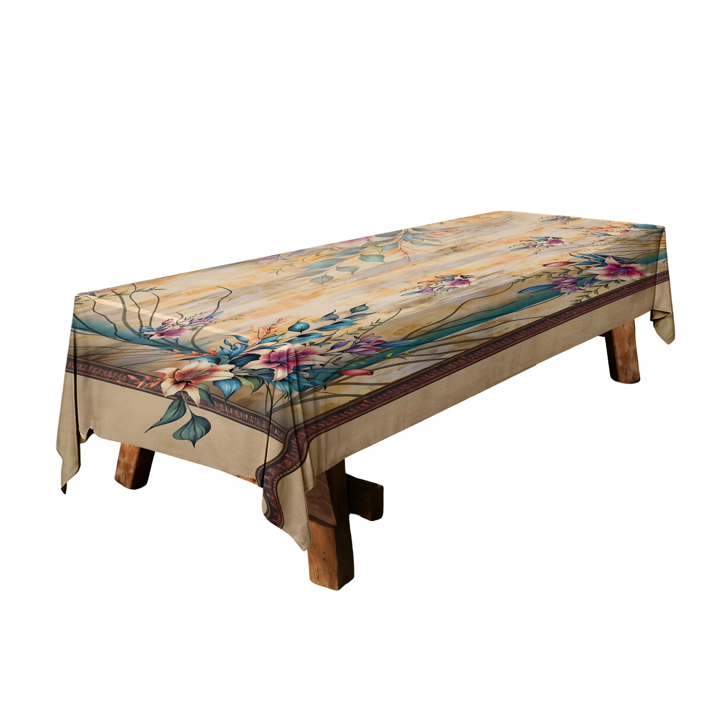 Fine touch 3m Rectangle Tablecloth