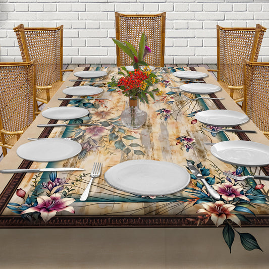 Fine touch 3m Rectangle Tablecloth