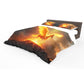 Flaming Pegasus Duvet Cover Set