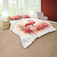 Flamingo Blush Duvet Cover Set