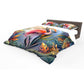 Flamingo Forest Duvet Cover Set