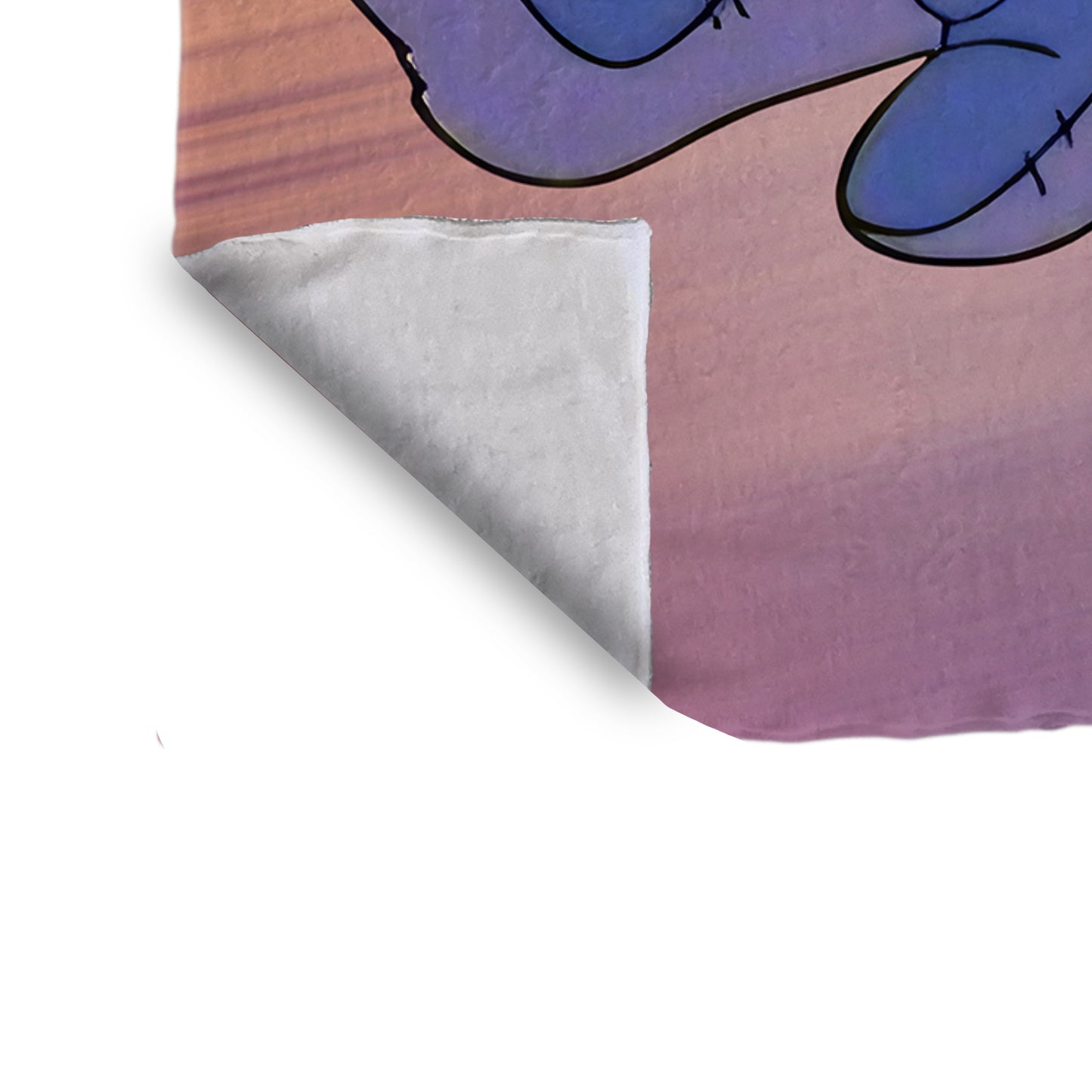 Flap Ears Toddler Fleece Blanket