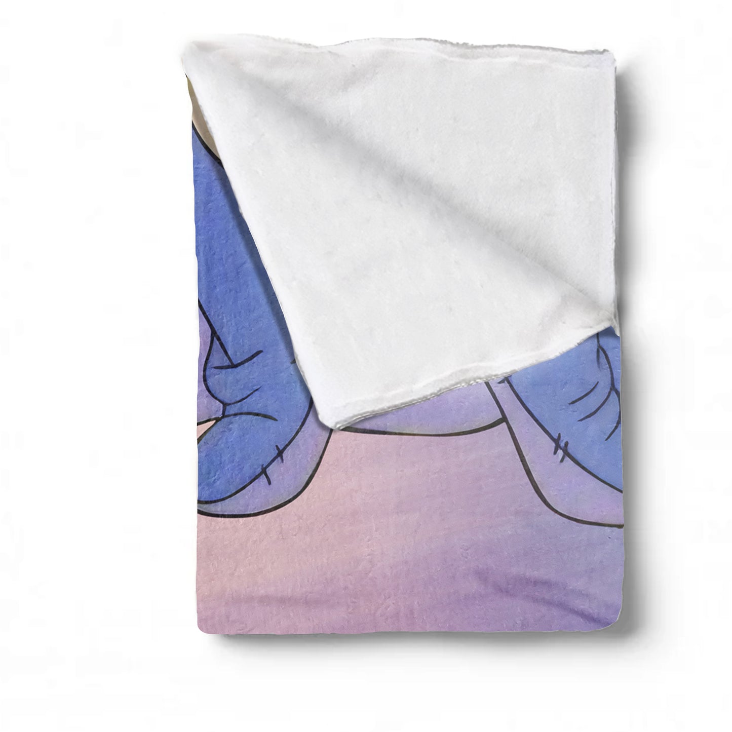 Flap Ears Toddler Fleece Blanket