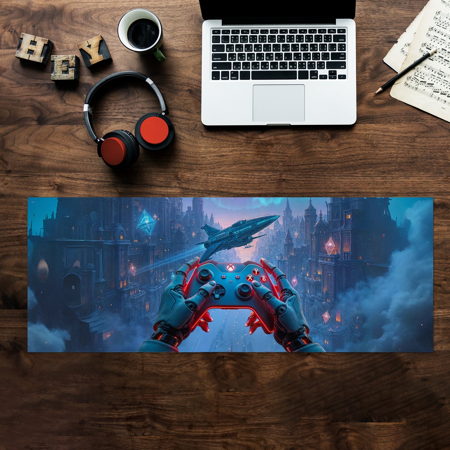 Flight Simulator Desk Pad