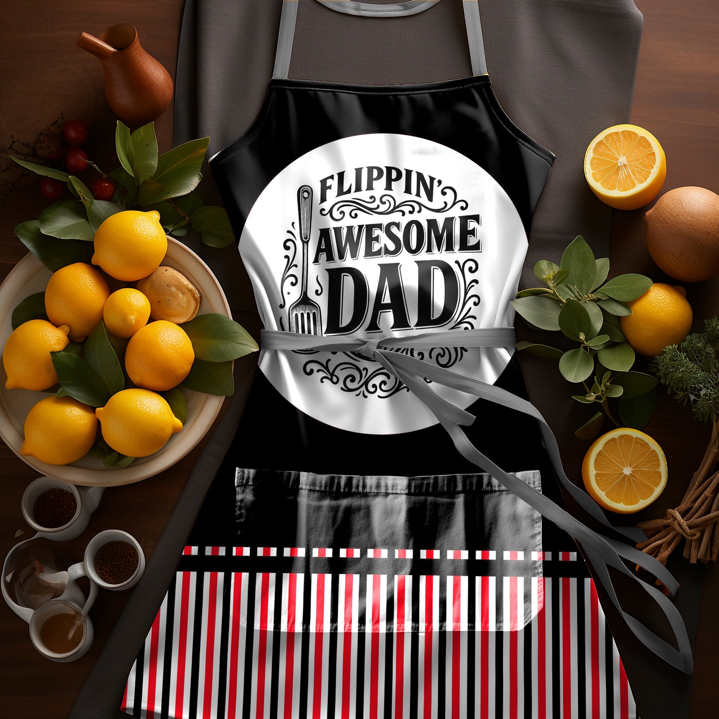 Flippin Awesome Dad Apron