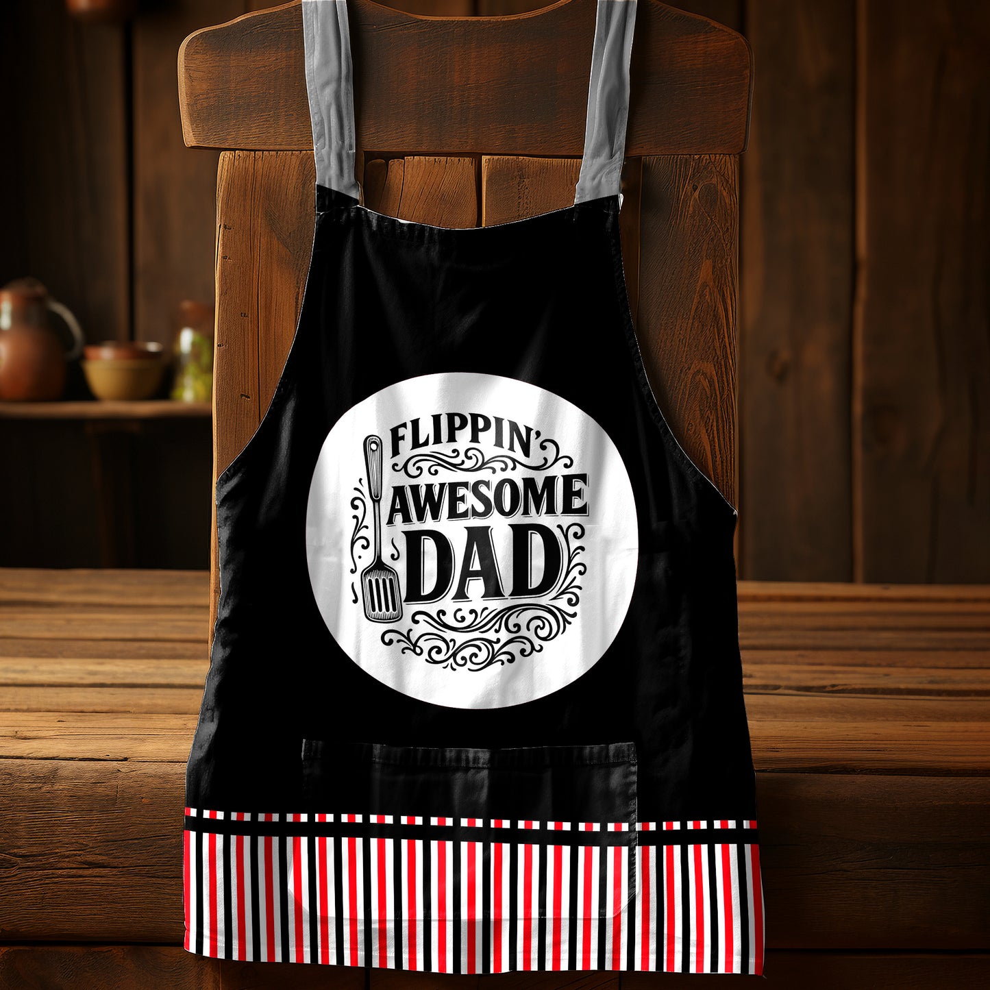 Flippin Awesome Dad Apron