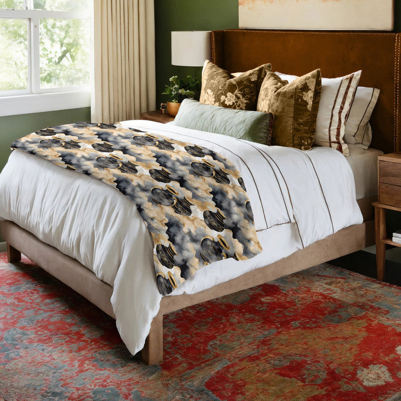Floating on Clouds Light Bed Throw