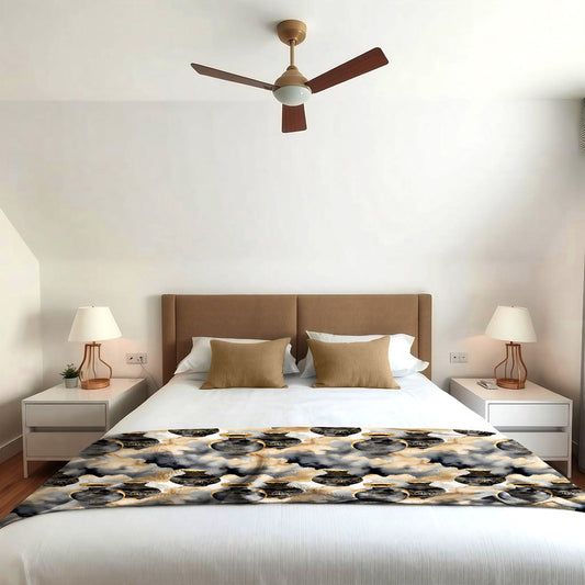 Floating on Clouds Light Bed Throw