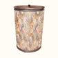 Floating Roses Drum Decoupage
