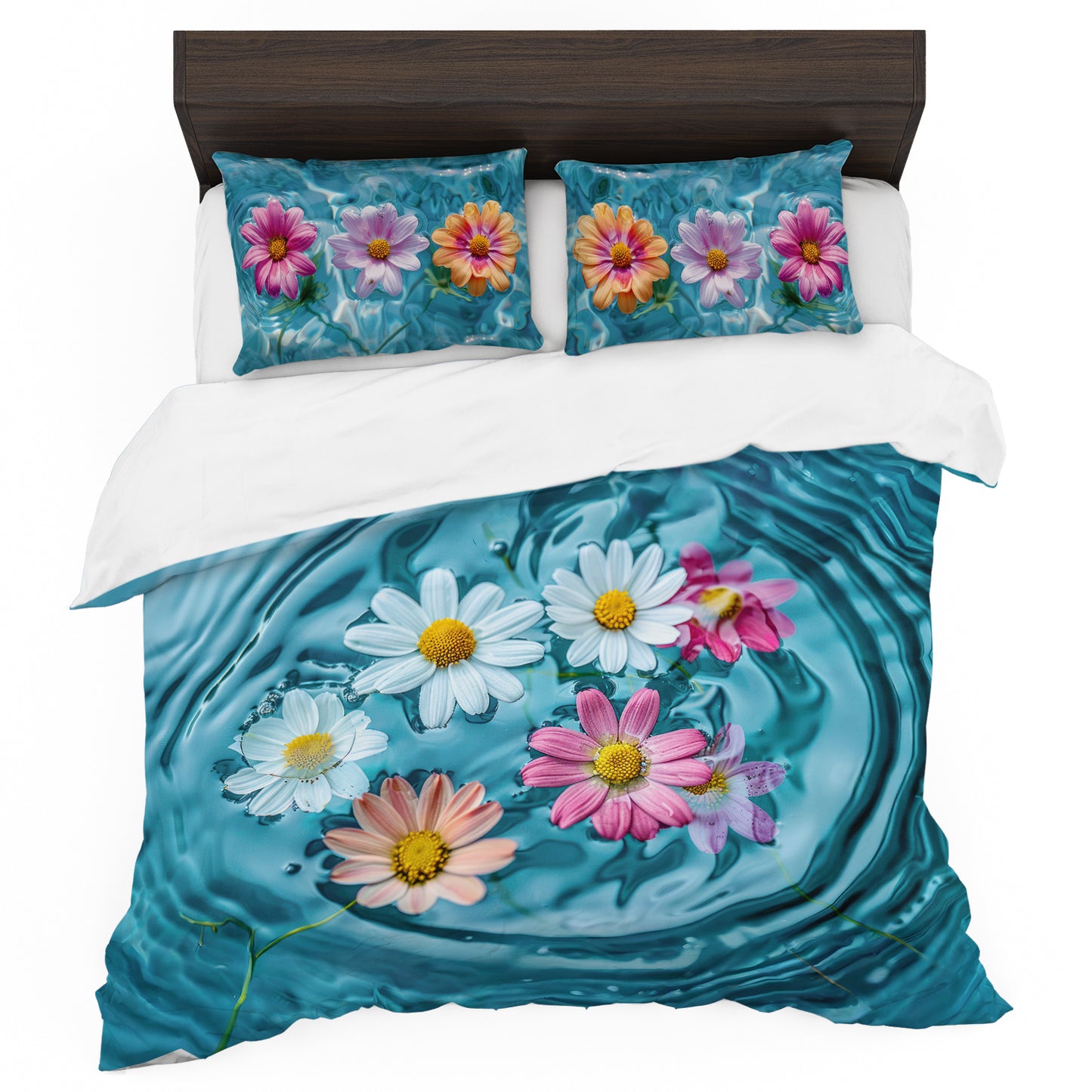 Floating Daisies Duvet Cover Set