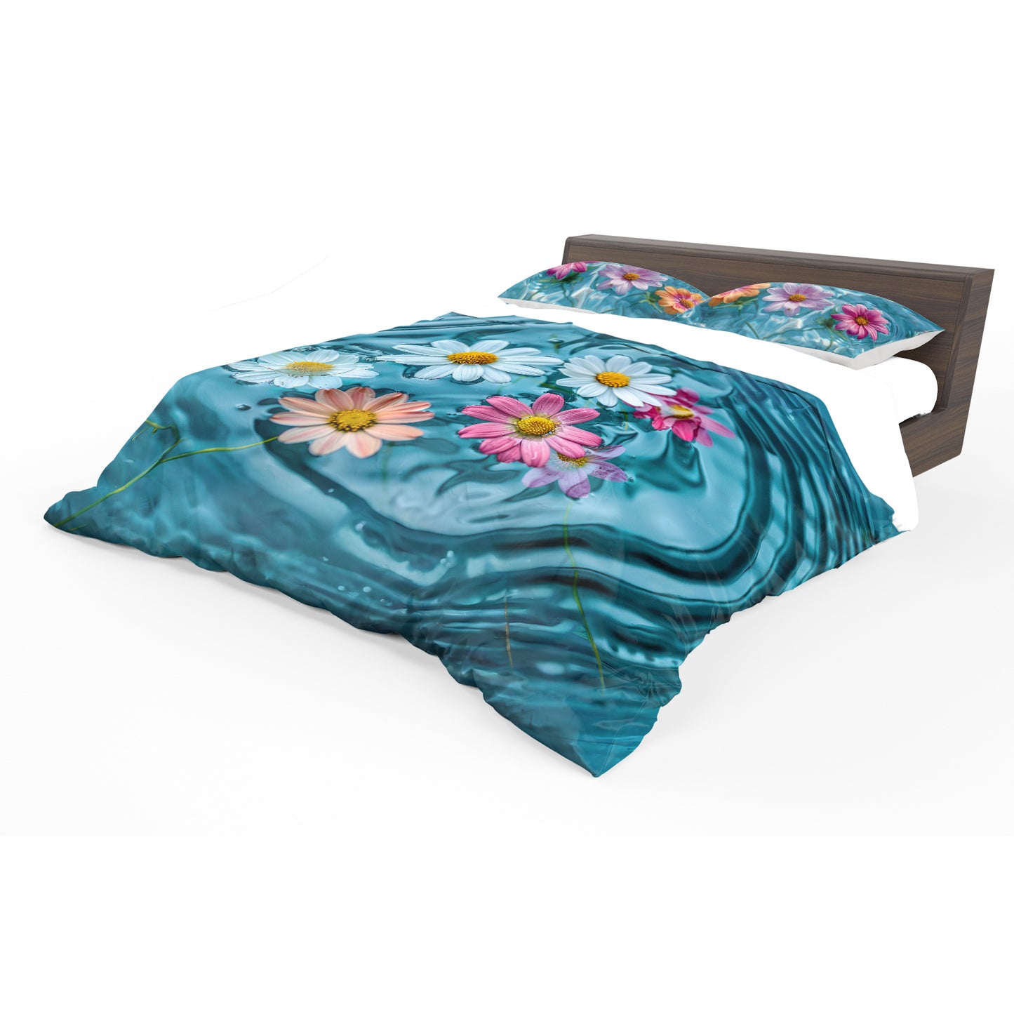 Floating Daisies Duvet Cover Set