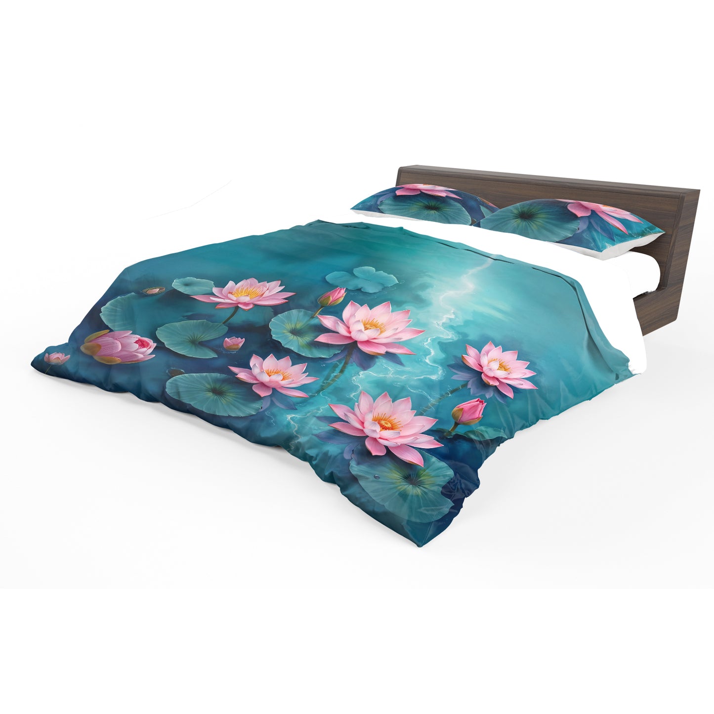 Floating Lotus Duvet Cover Set