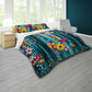 Floating Multicolour Daisies Duvet Cover Set