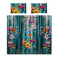 Floating Multicolour Daisies Duvet Cover Set