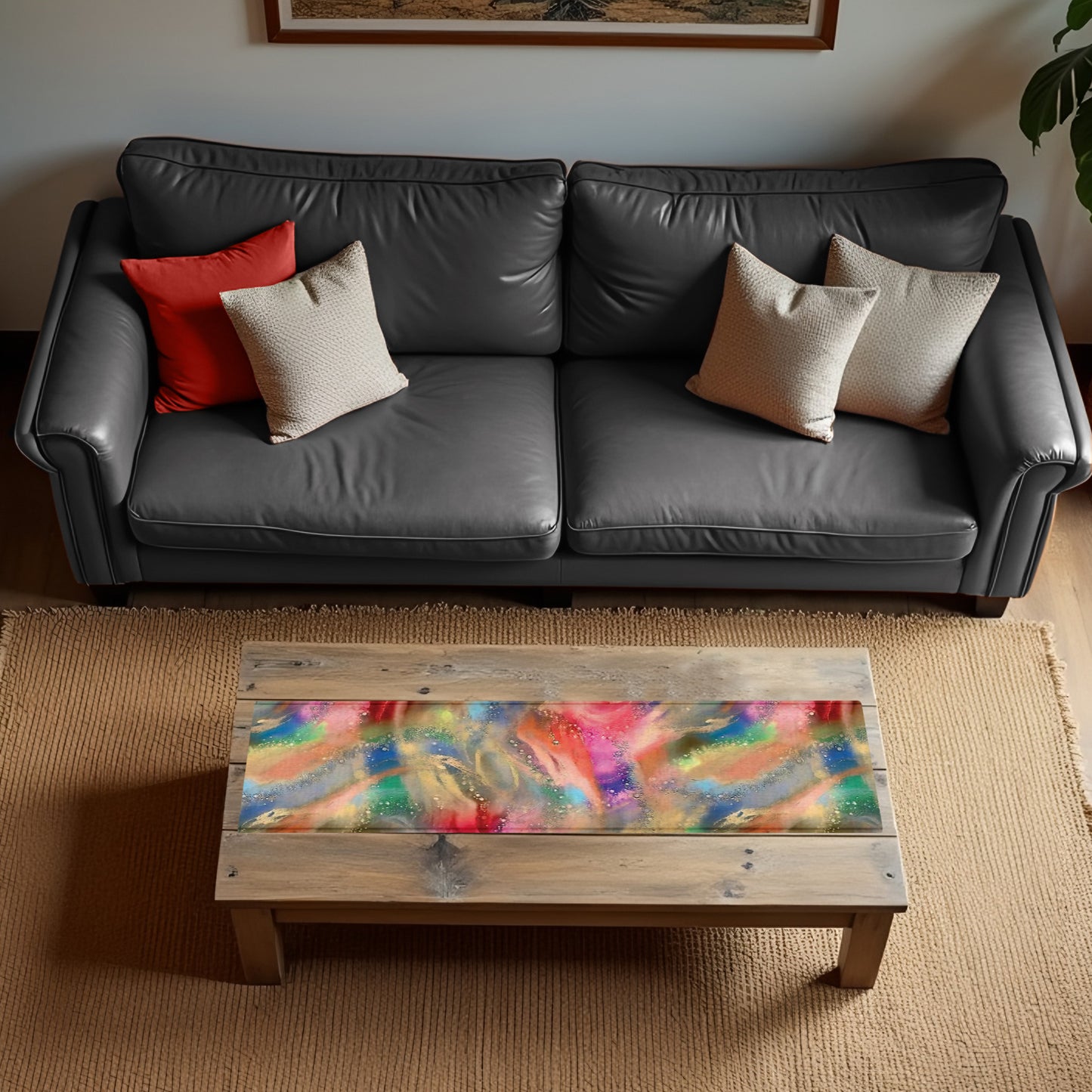 Flood of Colours 160cm Table Runner