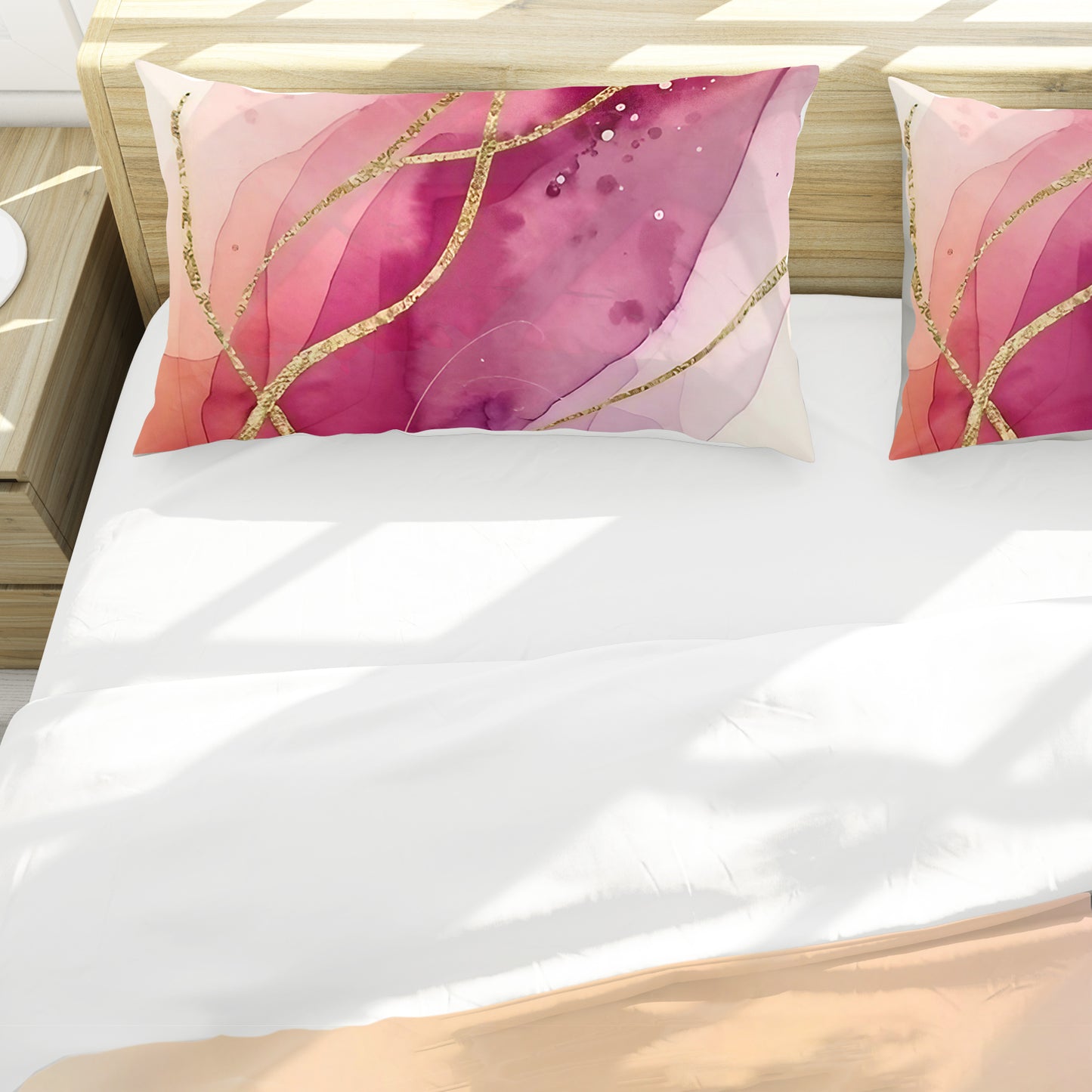 Flora Waves Duvet Cover Set