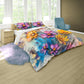 Floral Ivory Ink Duvet Cover Set
