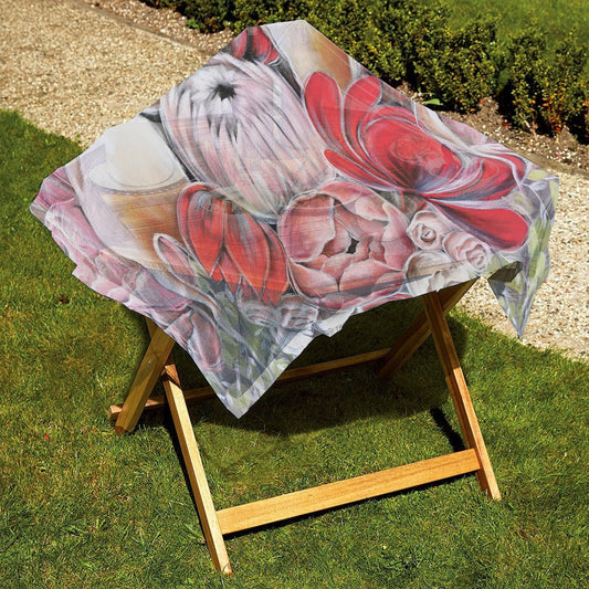 Floral Blend Table Net Cover