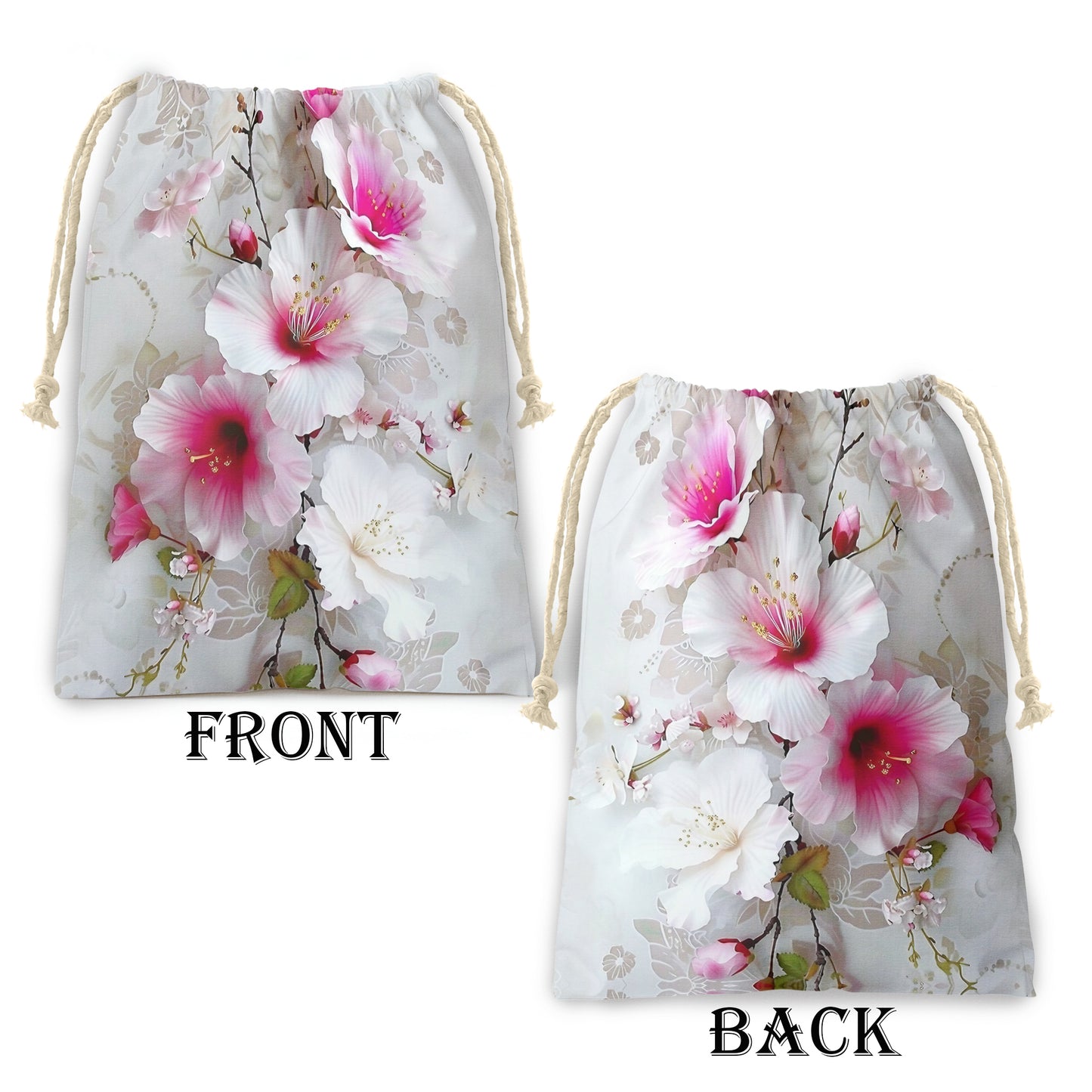Floral Blooming Gift Bag (Set of 3)