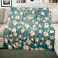 Floral Blossoms Light Weight Fleece Blanket By Mark van Vuuren