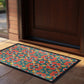 Floral Bohemian Geometry Door Mat