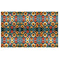 Floral Clay Art Rectangle Tablecloth