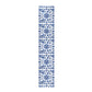 Floral Delft Table Runner by Mark van Vuuren