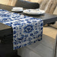 Floral Delft Table Runner by Mark van Vuuren