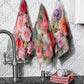 Floral Dish Cloth (Set of 3)