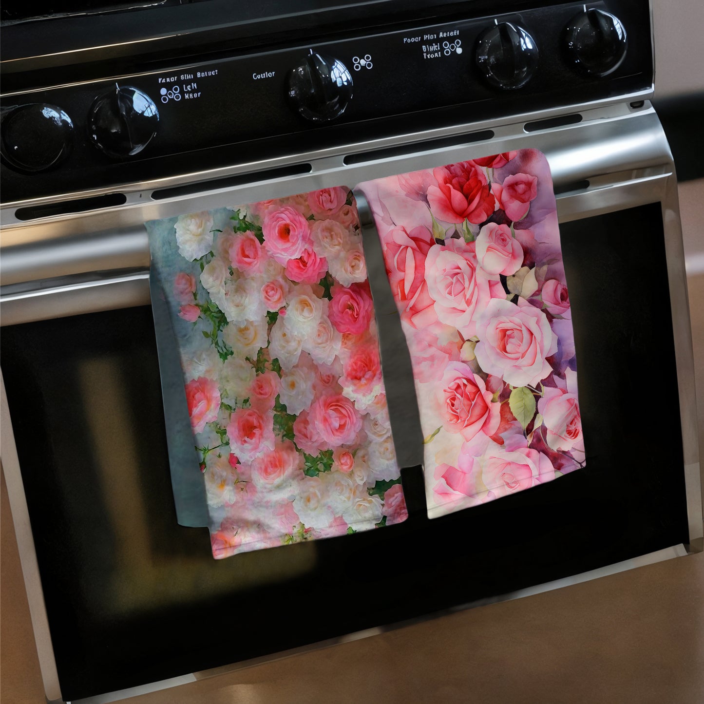 Floral Dish Cloth (Set of 3)