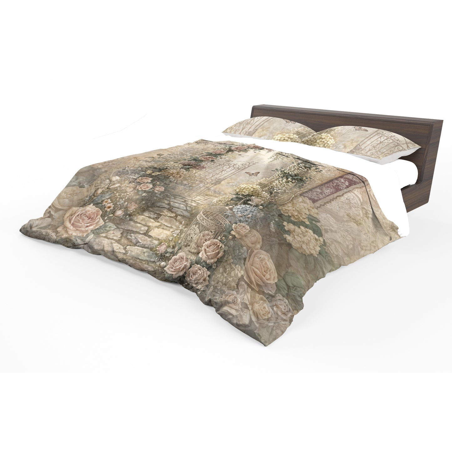 Floral Entrance Duvet Cover Set