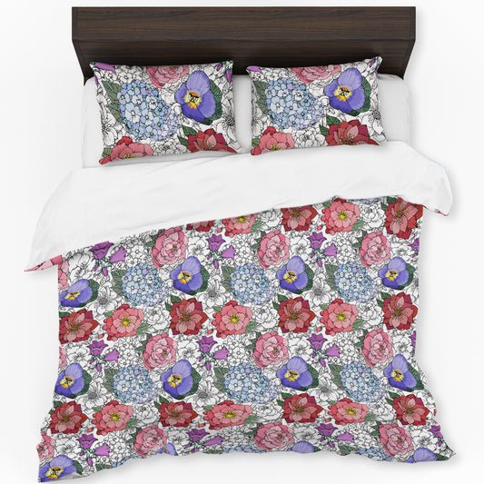 Floral Expressions Duvet Cover Set
