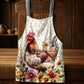 Floral Farm Chicken Apron by Mark van Vuuren
